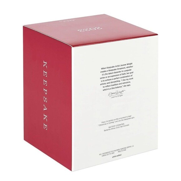 Hallmark Keepsake Merry Christmas Santa Snowman Reindeer Nostalgic Noel Ornament - Picture 6 of 7